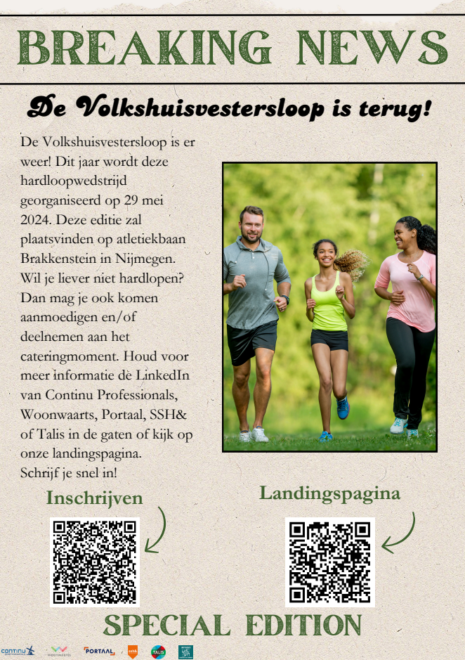 Poster Volkshuisvestersloop 2024
